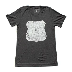 Ultimate Wear Comfort Stretch Wear Stump Tee-Charcoal