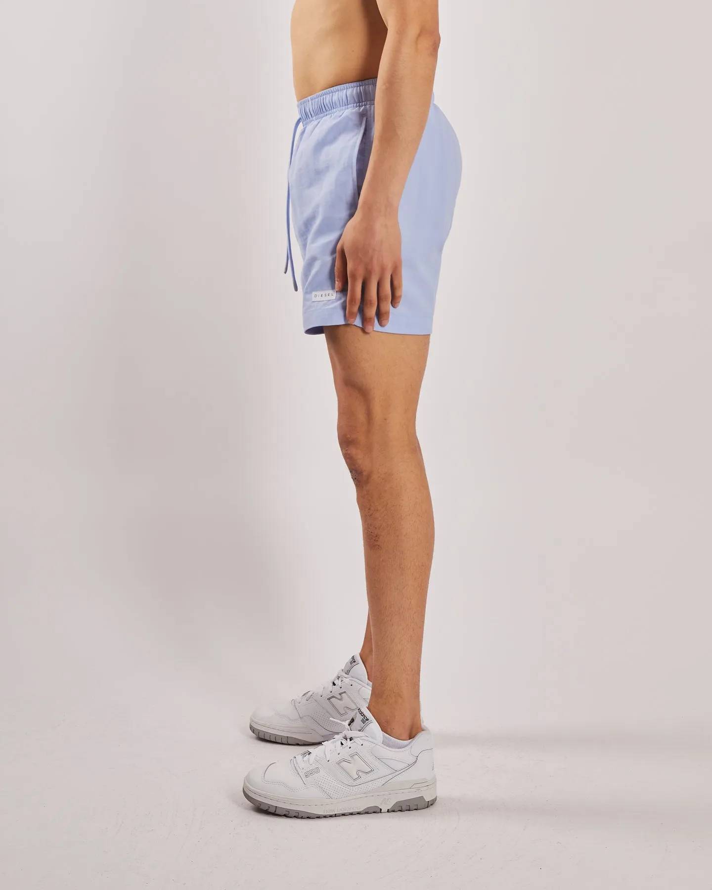 Pierce Swim Short Nimbus Blue Anti Snag Fabric Urban Fashion