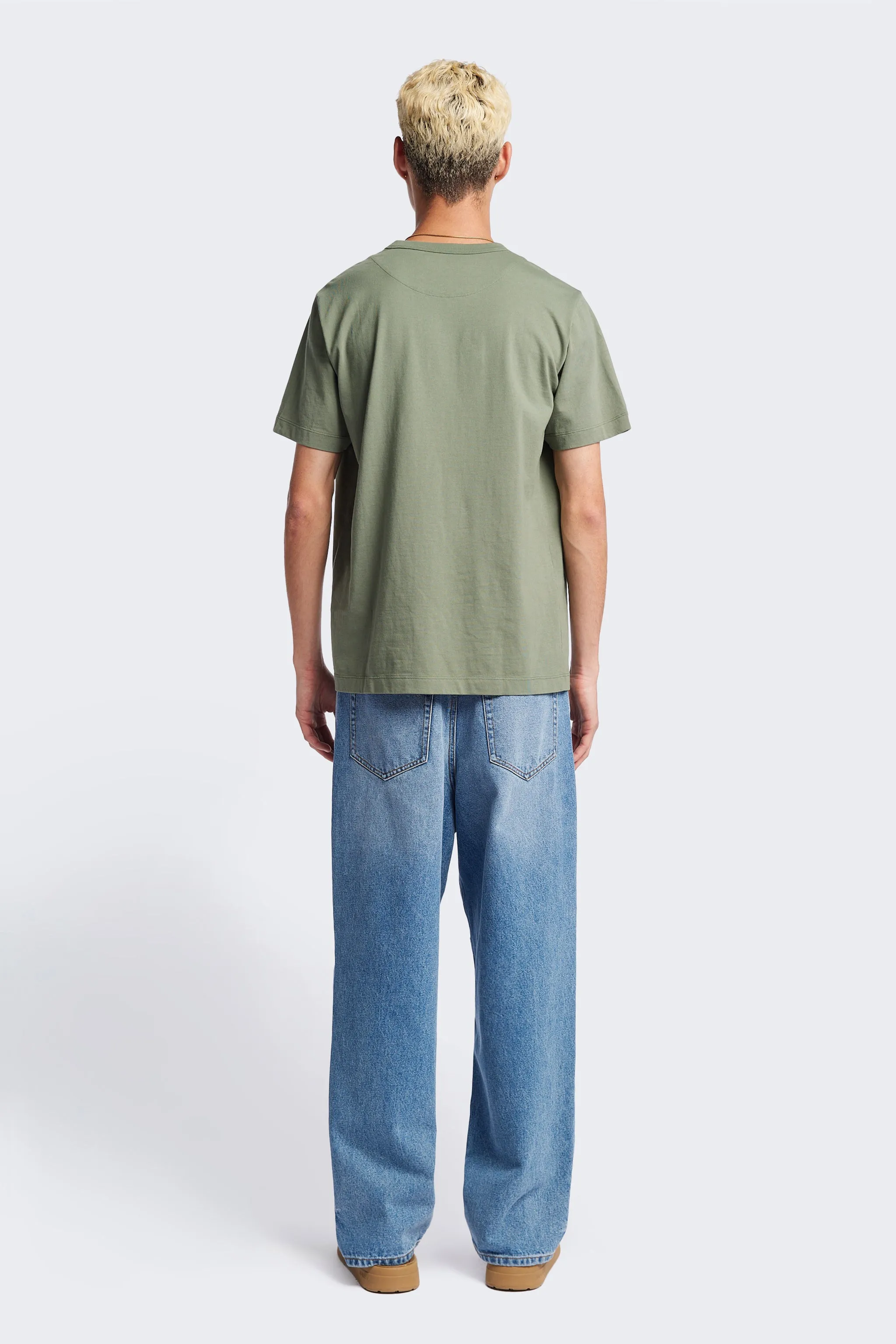 Radius T-Shirt Sage Green Roomy Waistband Tight fit sexiness