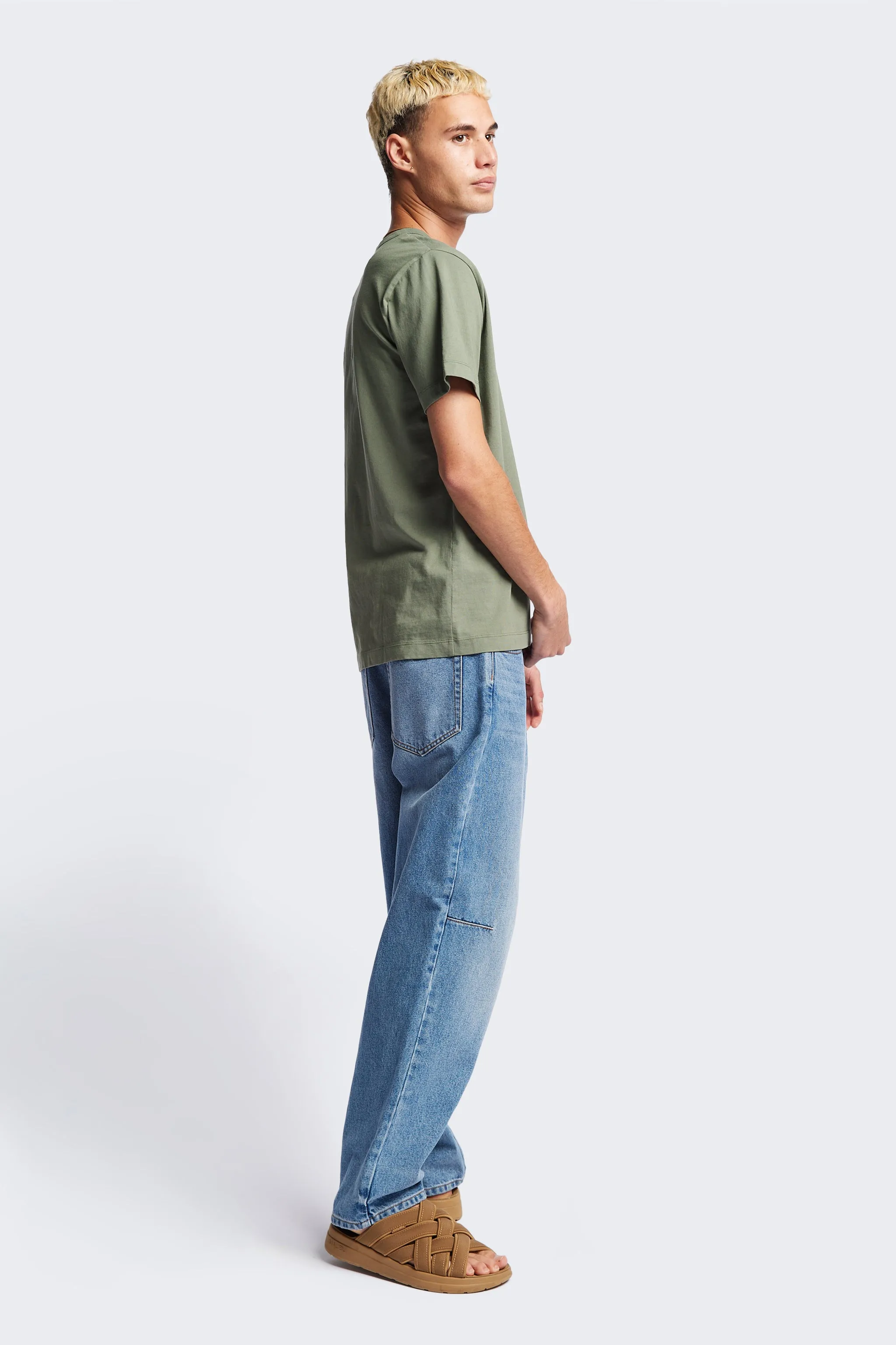Radius T-Shirt Sage Green Seasonal top Classic Vibes
