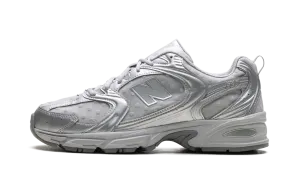 City Moments Steady Stride 530 "Silver Metallic Raincloud Polka Dots"