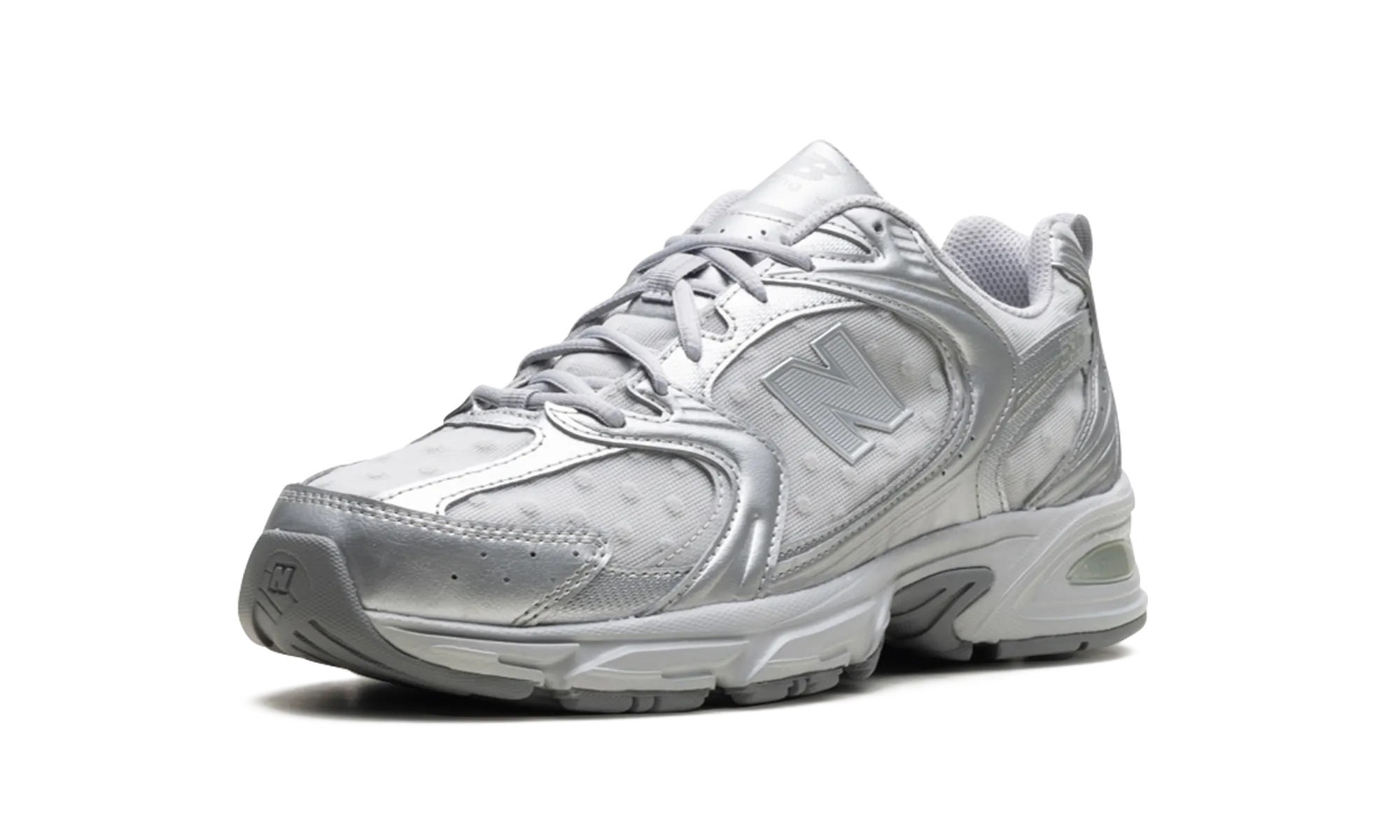 Comfy Choice hypoallergenic 530 "Silver Metallic Raincloud Polka Dots"