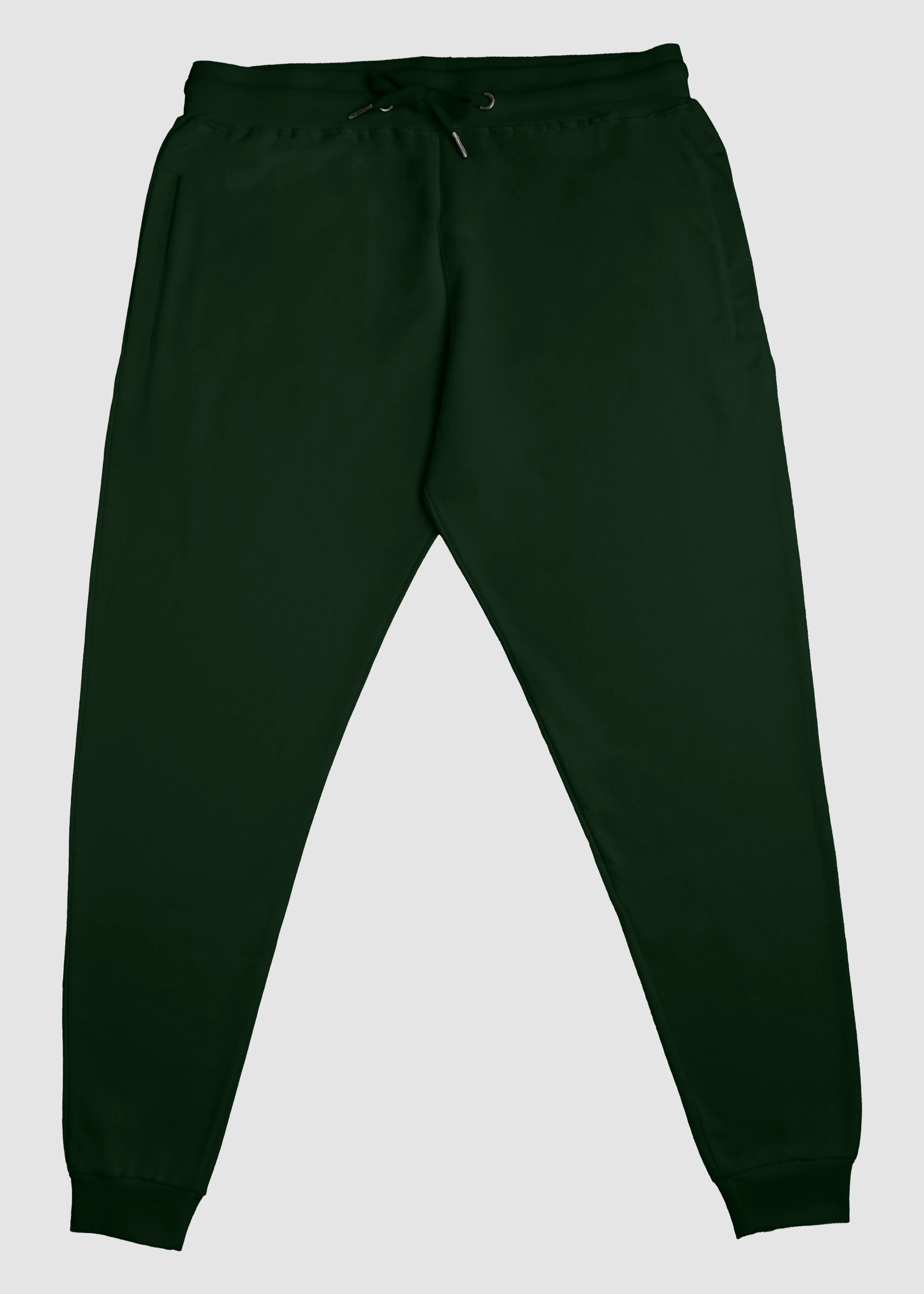 Casual Must-Have No Gap Waist Green Joggers | UJ29