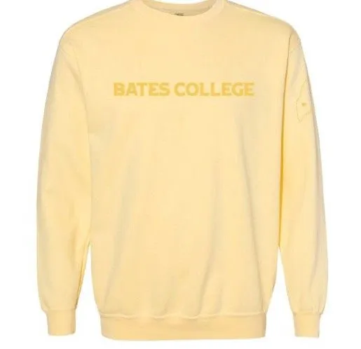 Butter BATES COLLEGE Crew from MSP City Fit Trendy Layer