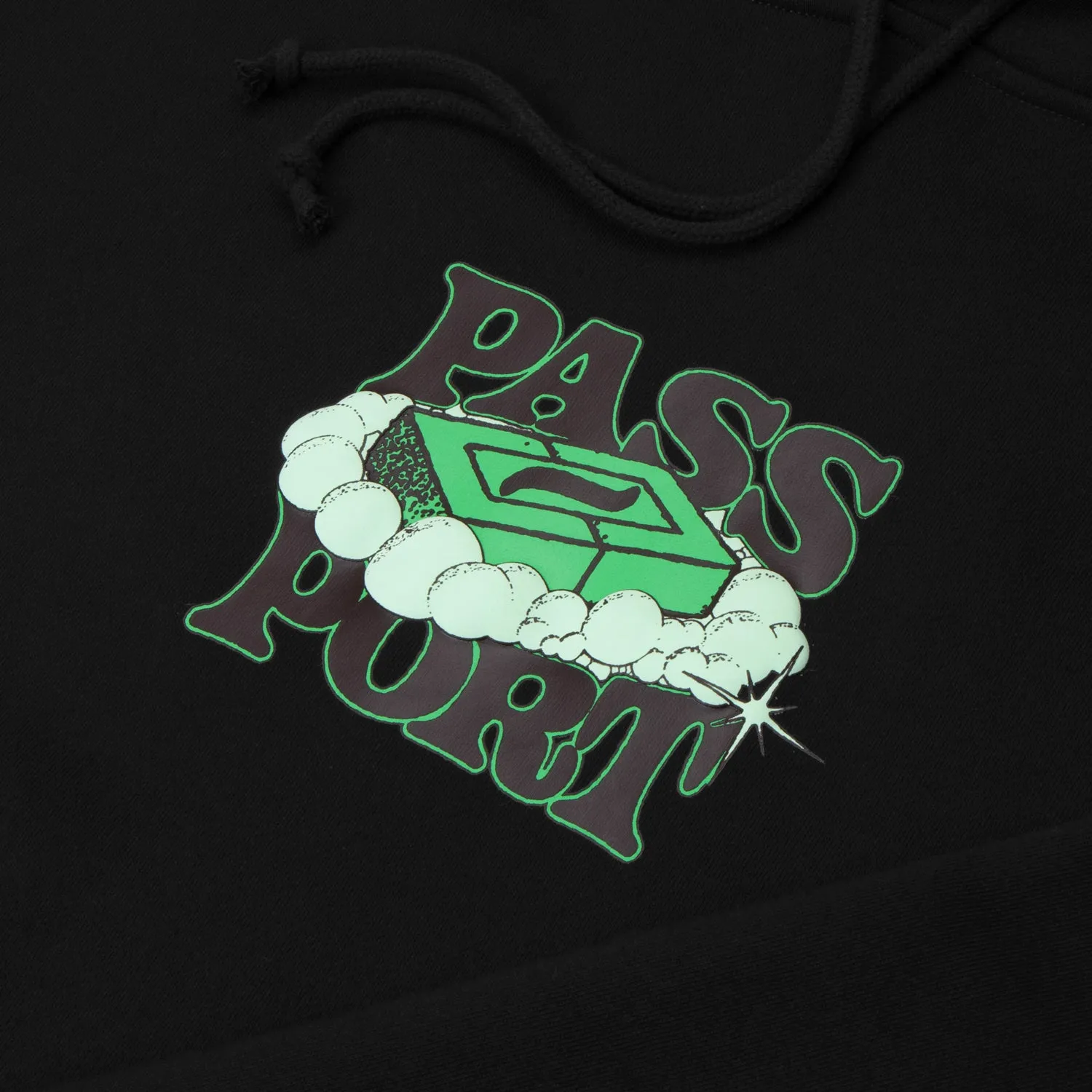 Pass~Port Soap Hoodie - Black Comfy Outfit