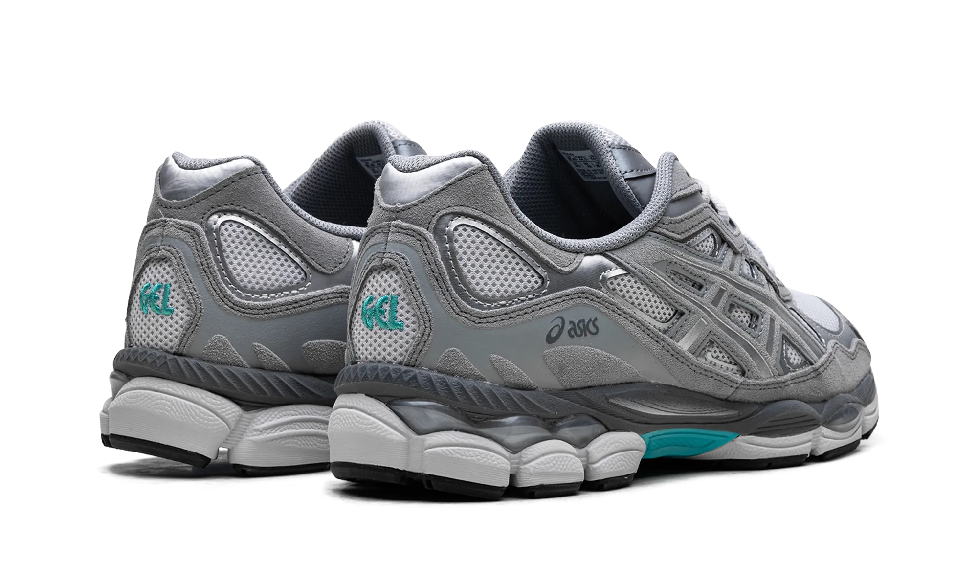 Zip Up Mountain Path Gel-NYC "Glacier Grey Blue"