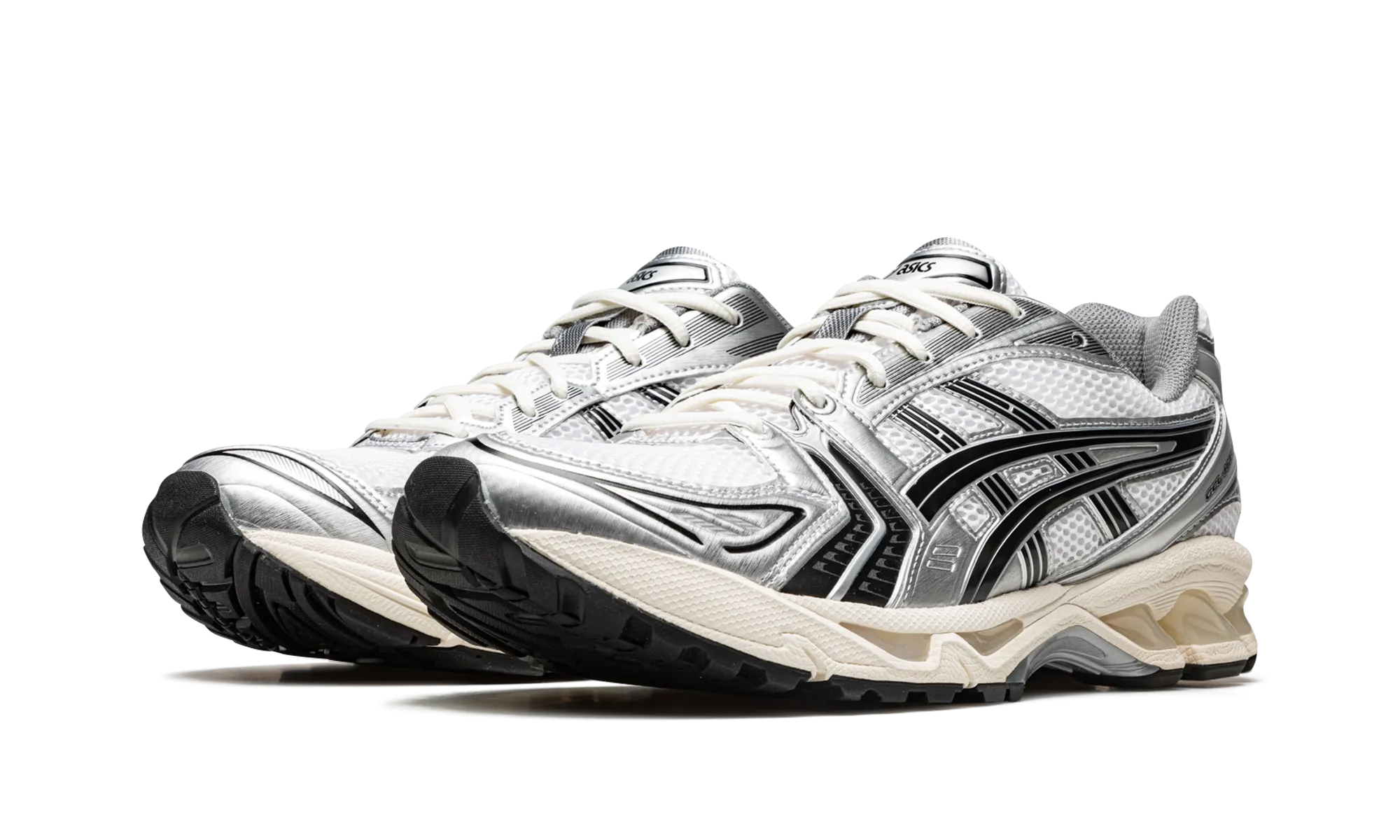 Minimalist Footbed Design Impact Diffusing Plate GEL-Kayano 14 "JJJJound - Silver/Black"