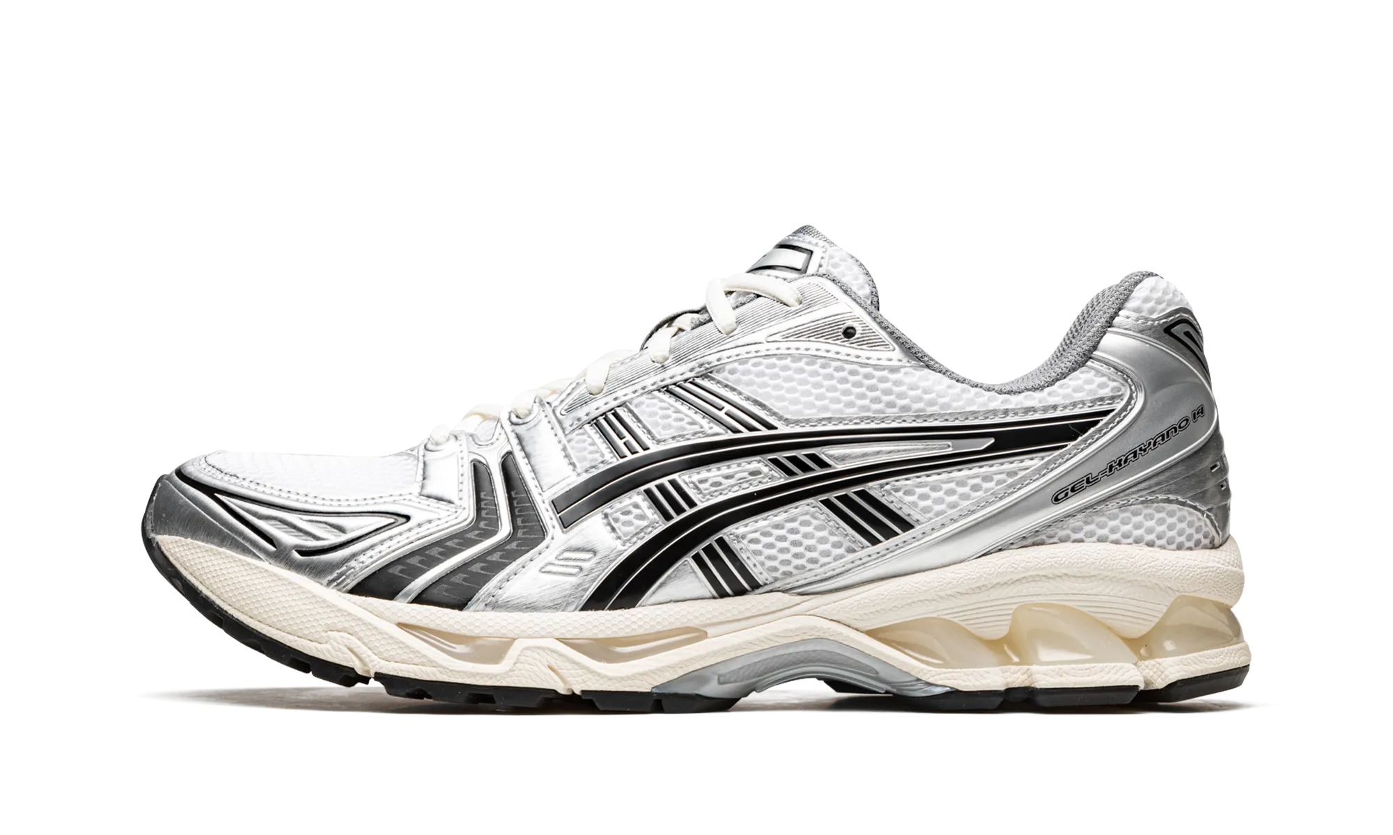 Chat Walk GEL-Kayano 14 "JJJJound - Silver/Black"
