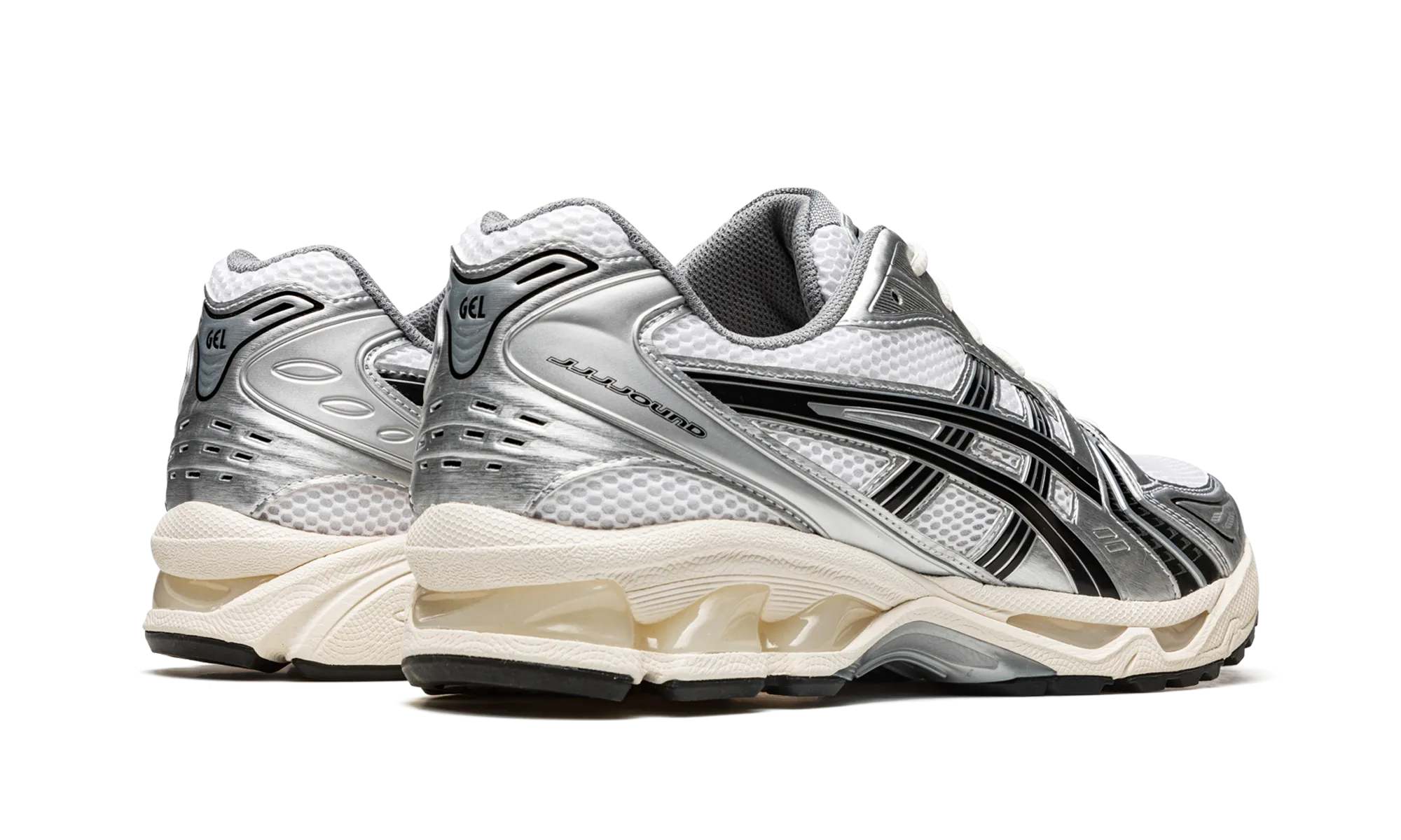 GEL-Kayano 14 "JJJJound - Silver/Black" Chase Step