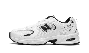 530 "White Black" Stylish Comfort Feather Soft