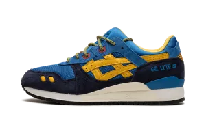 Shock absorption tech No Tie Fit Kith x Marvel x Gel Lyte 3 '07 Remastered "X-Men 60th Anniversary - Cyclops (TRADING CARD NOT INCLUDED)"