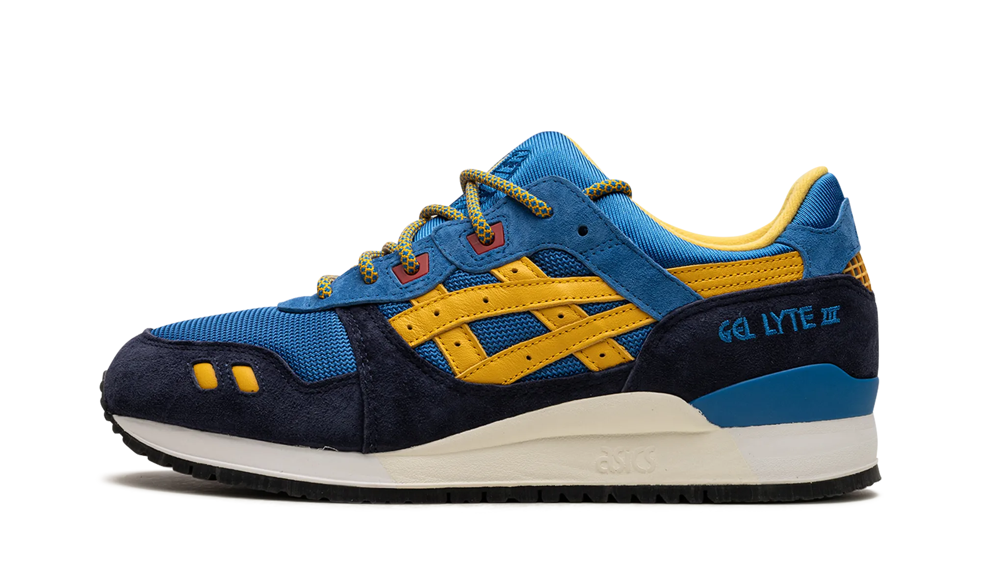 Shock absorption tech No Tie Fit Kith x Marvel x Gel Lyte 3 '07 Remastered "X-Men 60th Anniversary - Cyclops (TRADING CARD NOT INCLUDED)"