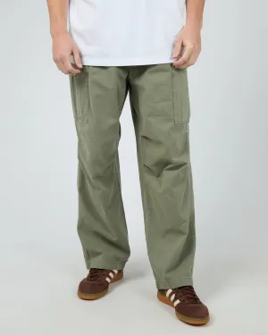 Breathable Waist Cargo Pant Khaki