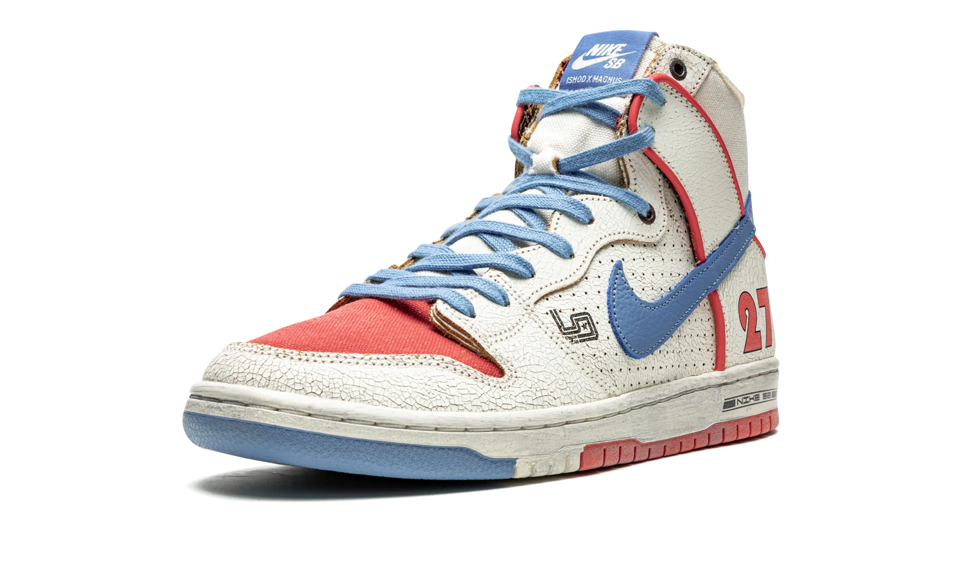 SB Dunk High "Ishod Wair x Magnus Walker" Petal Jog Wearable Style
