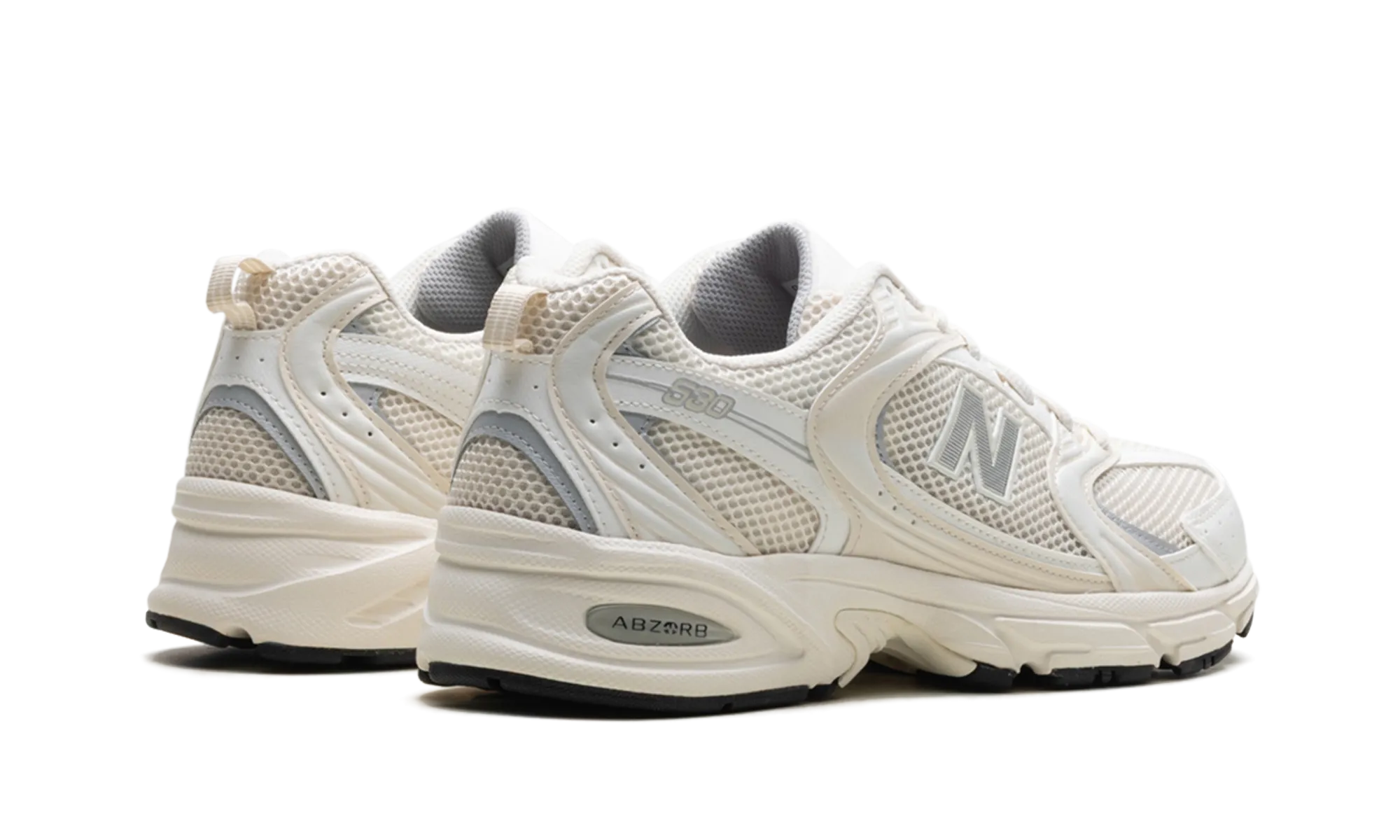 Stream Step Good elasticity 530 "Cream White Silver"
