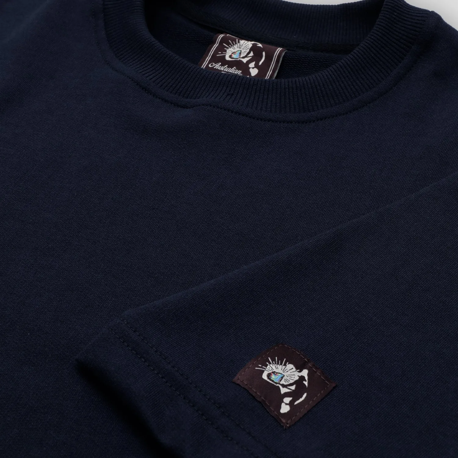 Comfortable texture Pass~Port Australian Manufactured Tee - Navy
