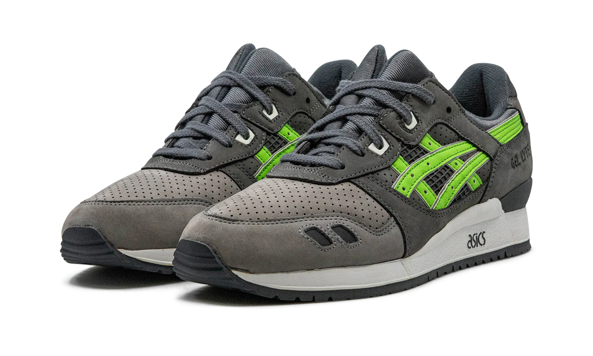 ASICS Gel-Lyte III "Ronnie Fieg Super Green (F&F)" Minimalist Footbed Design