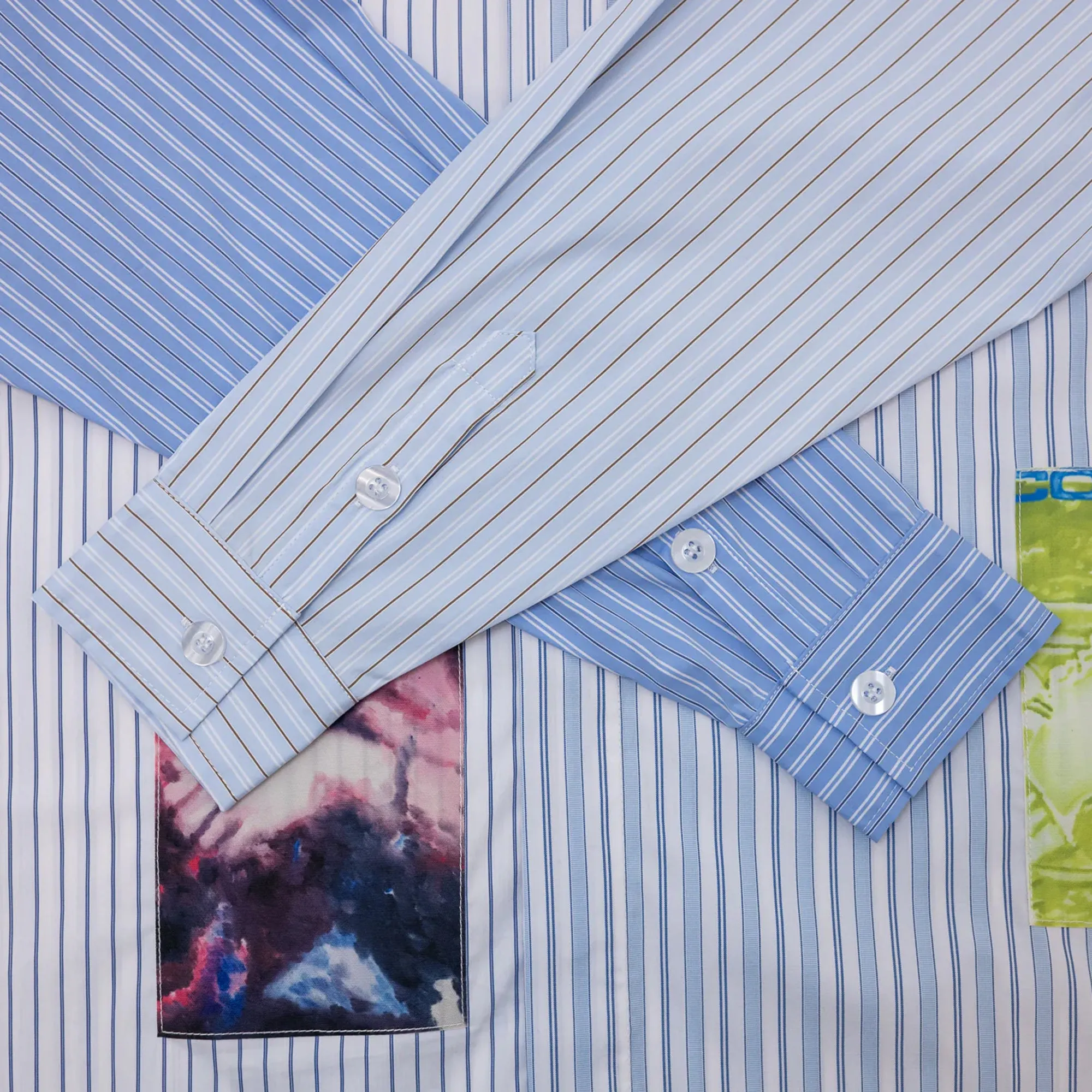 Hoddle Wigney Oxford Shirt - Blue Relaxed Wear