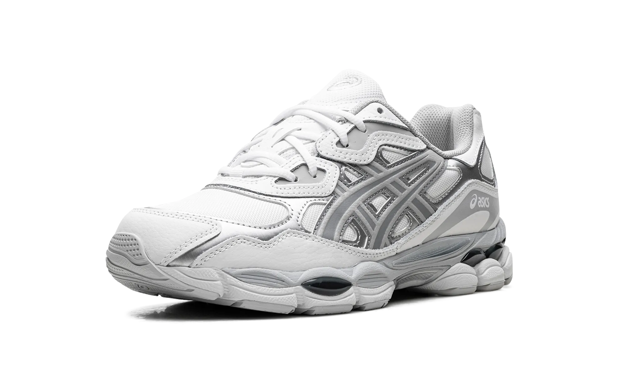 Lace Up Goal Step GEL-NYC "White Oyster Grey"