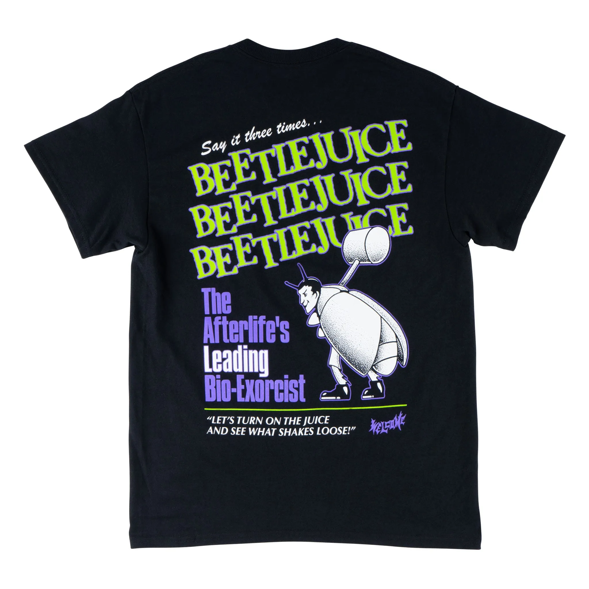 BEETLEJUICE x Welcome - Bio-Exorcist Tee Soft & Smooth