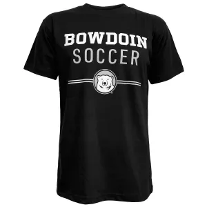 Zip Up Bowdoin Soccer Sustainable Tee from MV Sport