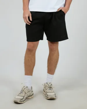 Essential Theory Short Vintage Black Effortless Look Waterproof Feature