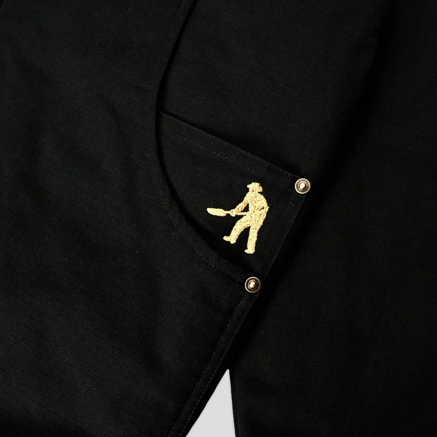 graffiti print Pass~Port Diggers Club Ripstop Zip Hood - Black