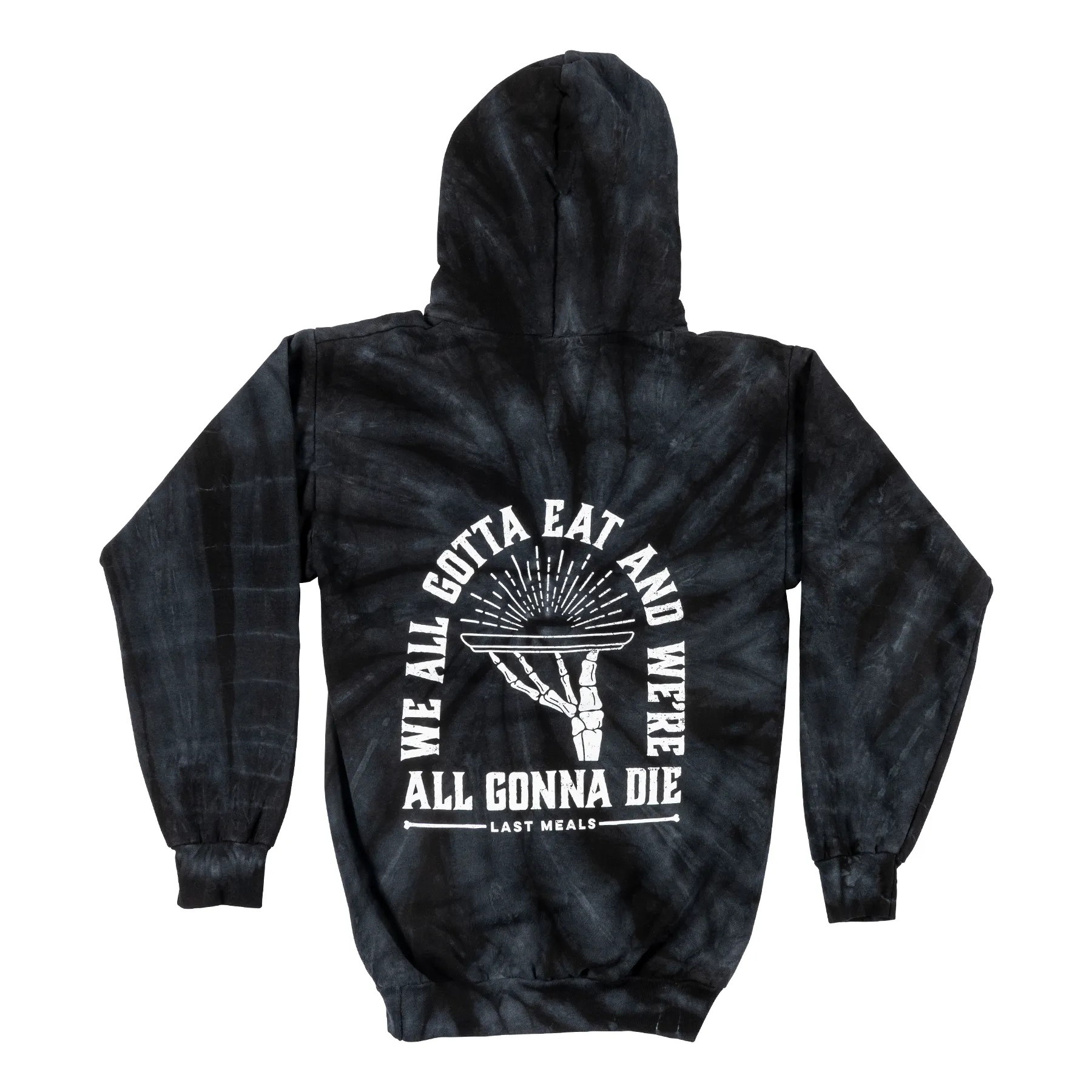 Bold Print Last Meals Hoodie
