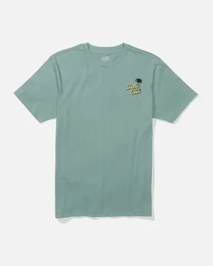 Surf Motel Ss Tee - Mackerel Elastic Fit
