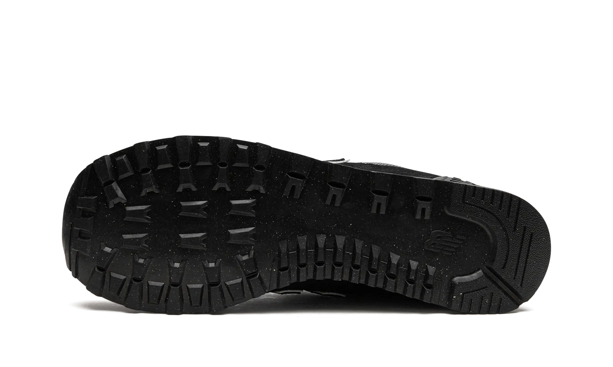 574 "Black / Grey" Leather Peak Step