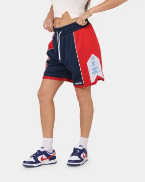 Quick Release Fastener Starter Downtown Basketball Shorts Navy