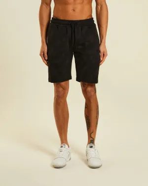 Jubel Short Bleached Black Active Wear Fit