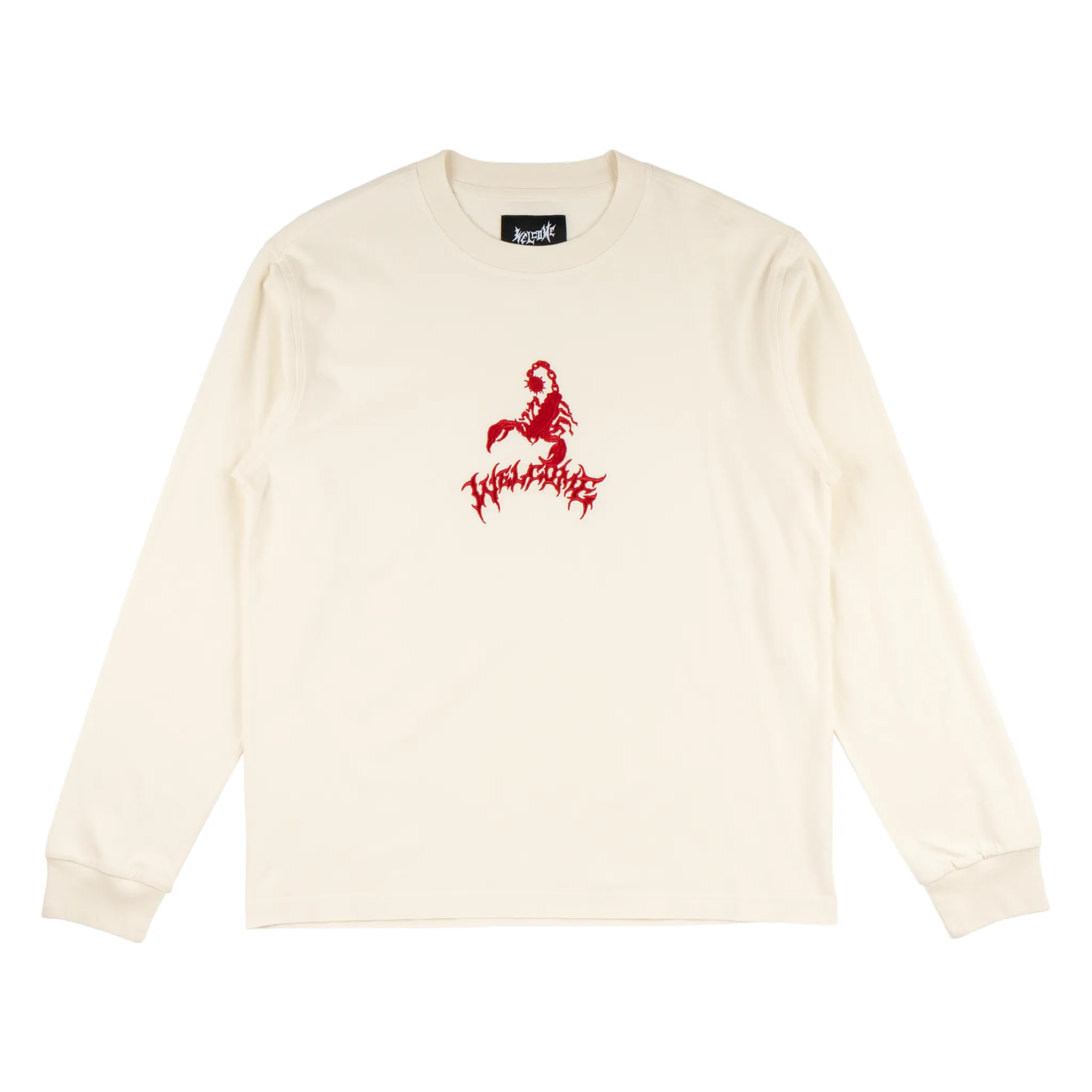 Stinger L/S Garment-Dyed Knit - Bone Chic and Cozy Bold Style