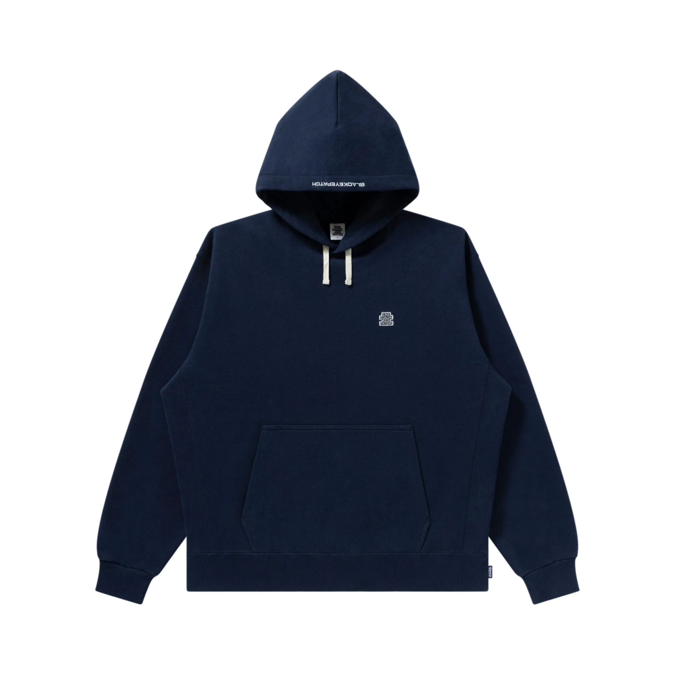 SMALL OG LABEL HEAVYWEIGHT HOODIE NAVY product graduation elegance