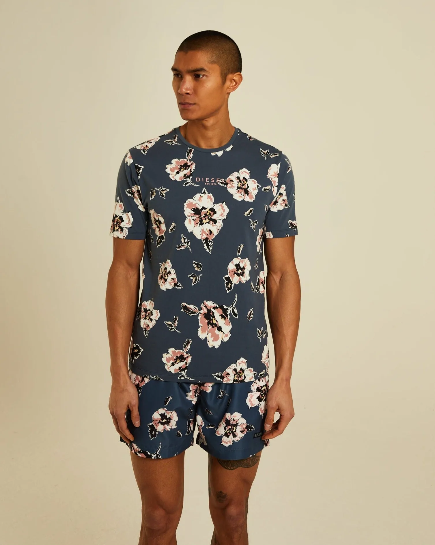 Fabio Tee Dusk Navy Timeless Fashion Classic Smart