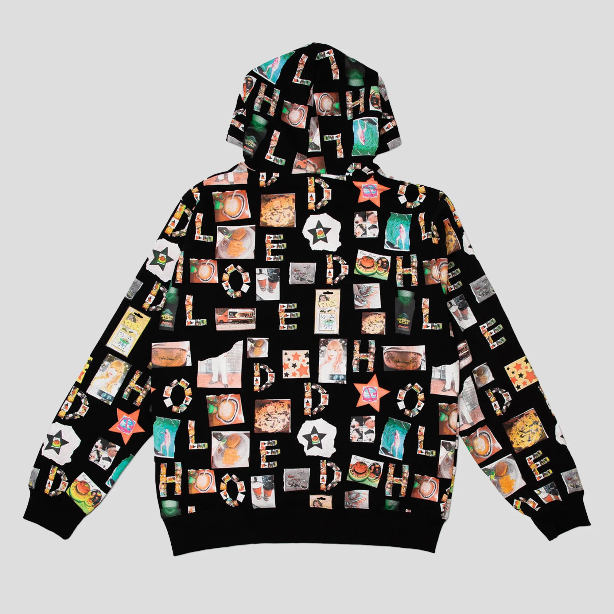 Hoddle Scrapbook Hoodie - Black product belt definition Gym Essential