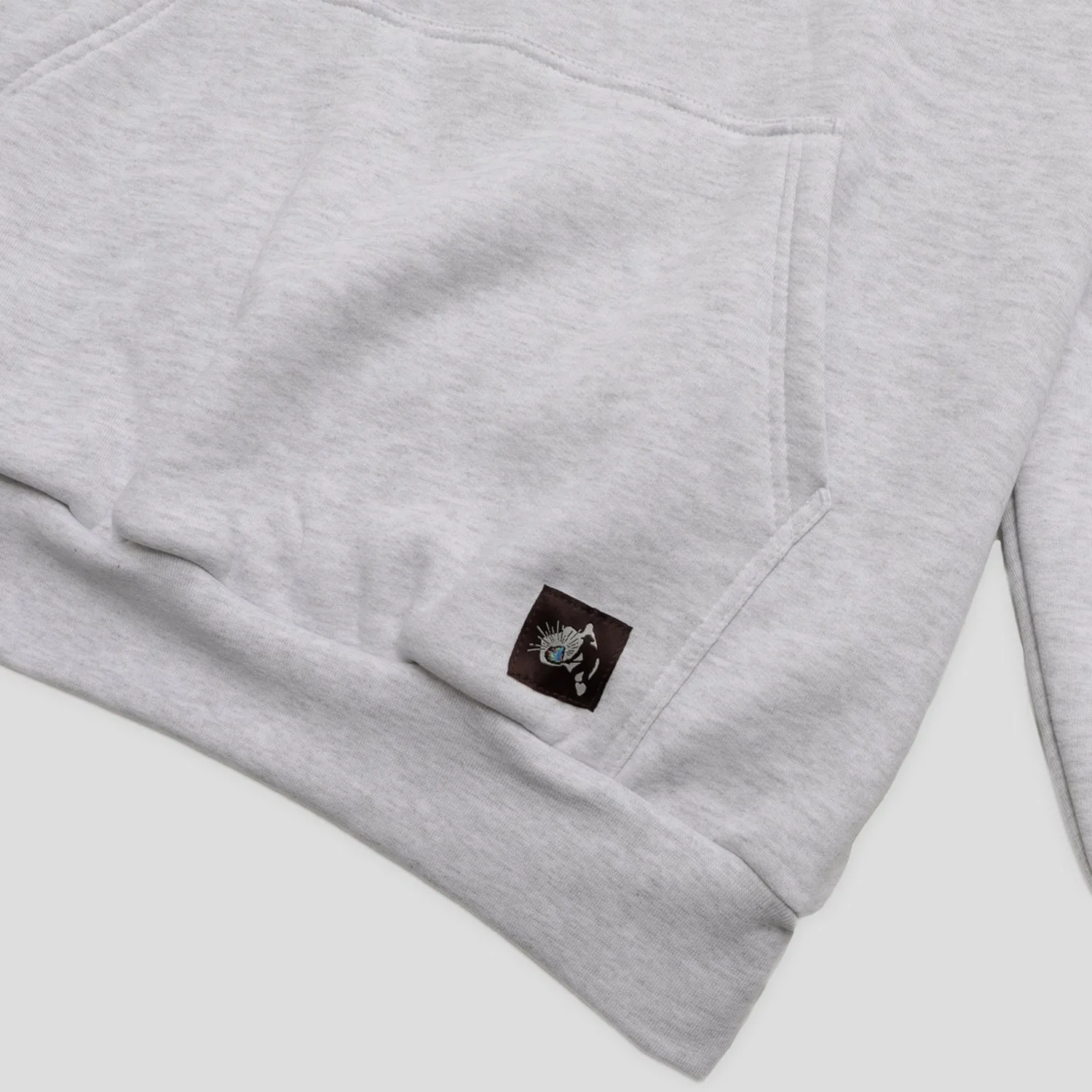 Running Top Pass~Port Australian Manufactured Hoodie - White Marle