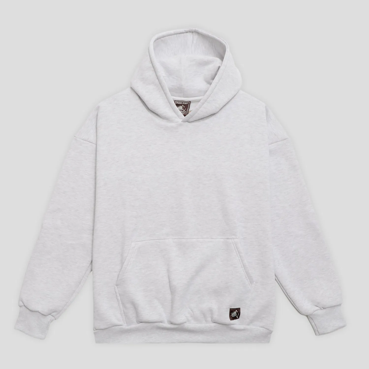 Pass~Port Australian Manufactured Hoodie - White Marle product camping suitability Sporty Layer