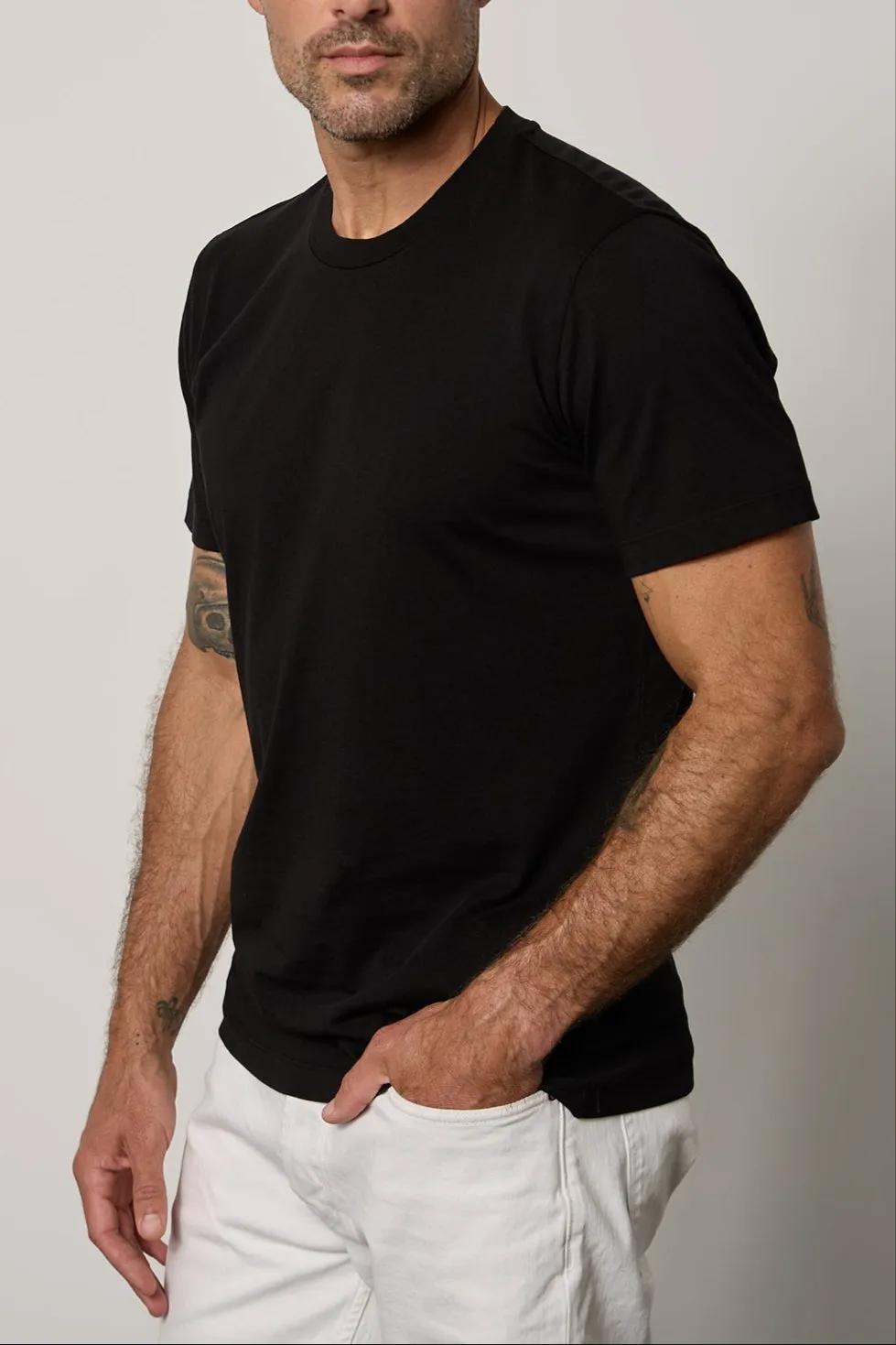 RANDY CREW NECK TEE Classic Fit Fresh Vibes