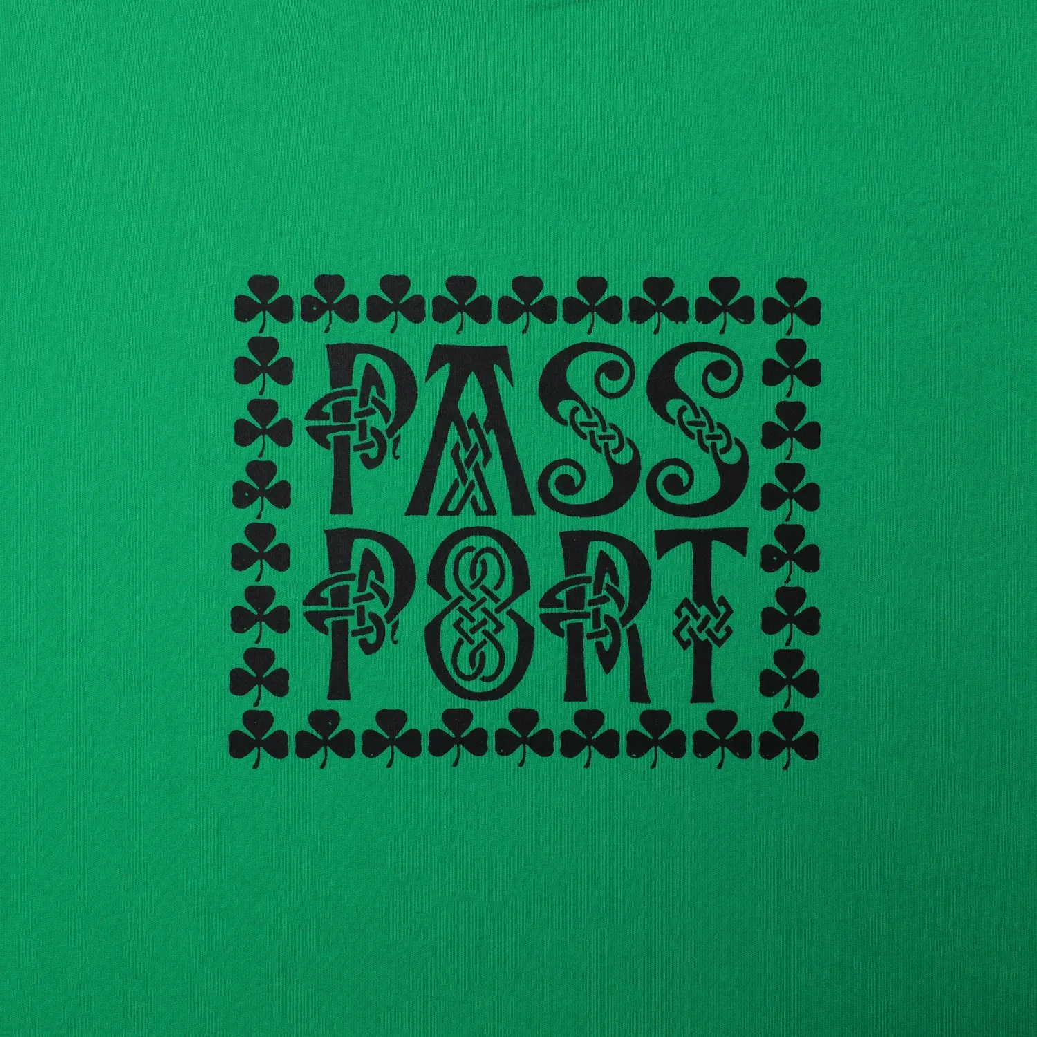 Pass~Port Celt Tee - Kelly Green Trendy Comfort