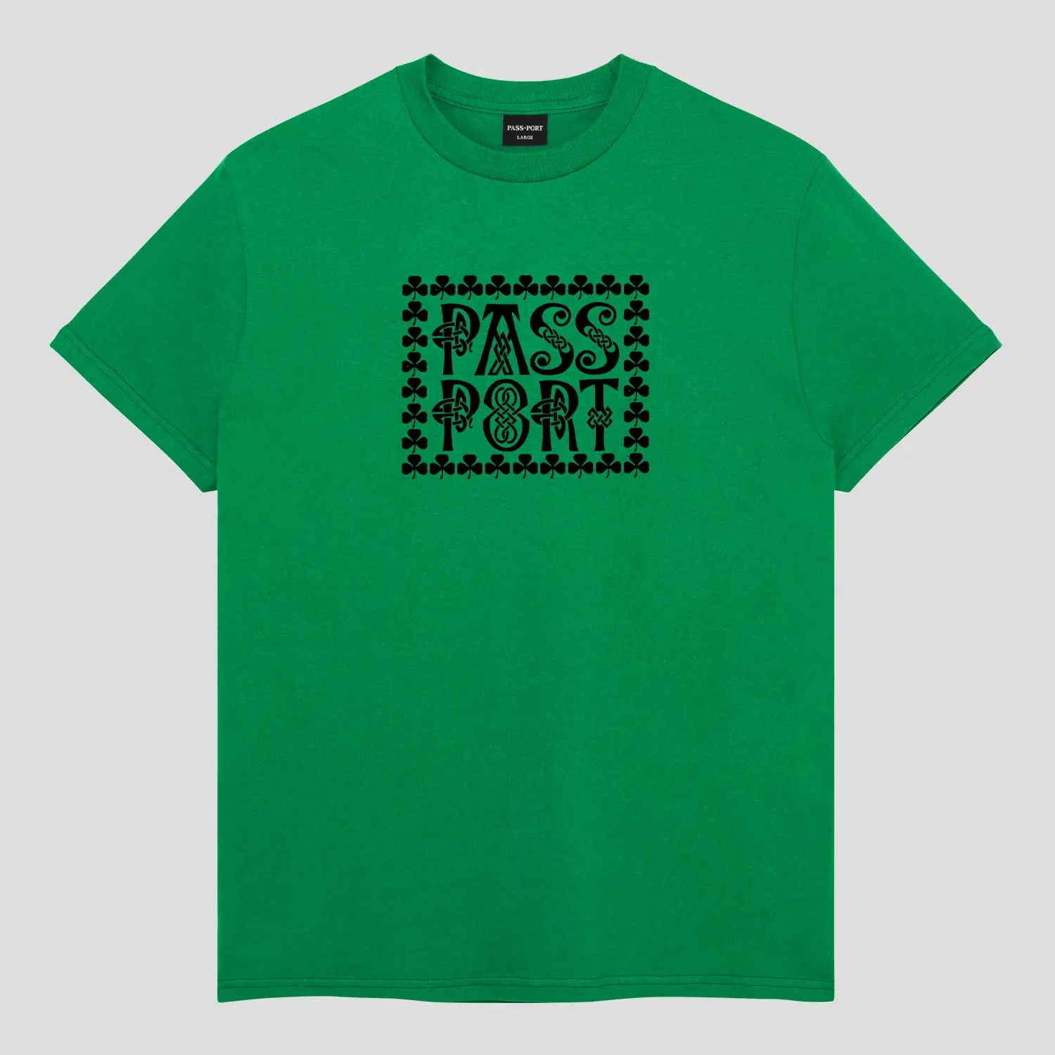 Pass~Port Celt Tee - Kelly Green Minimalist Wear Everyday Fit