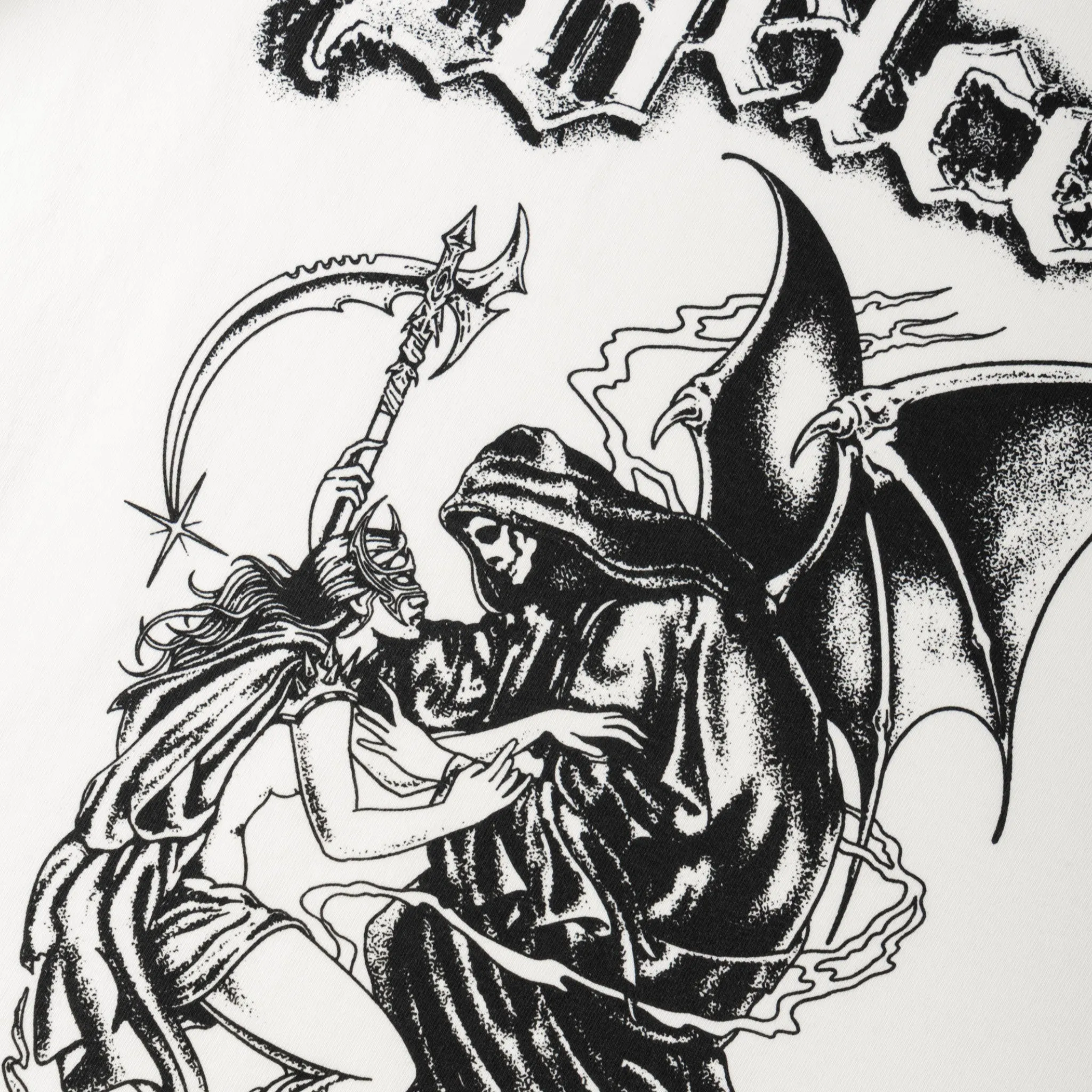 Transcendence Boxy Garment-Dyed Tee Sleek Look