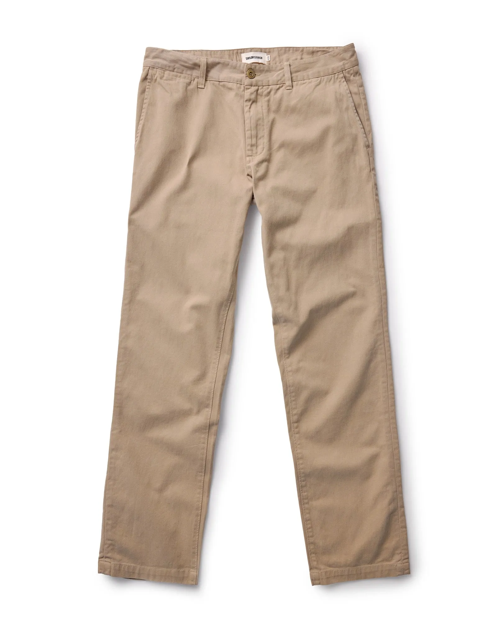 The Democratic Foundation Pant in Organic Khaki Seamless Comfort