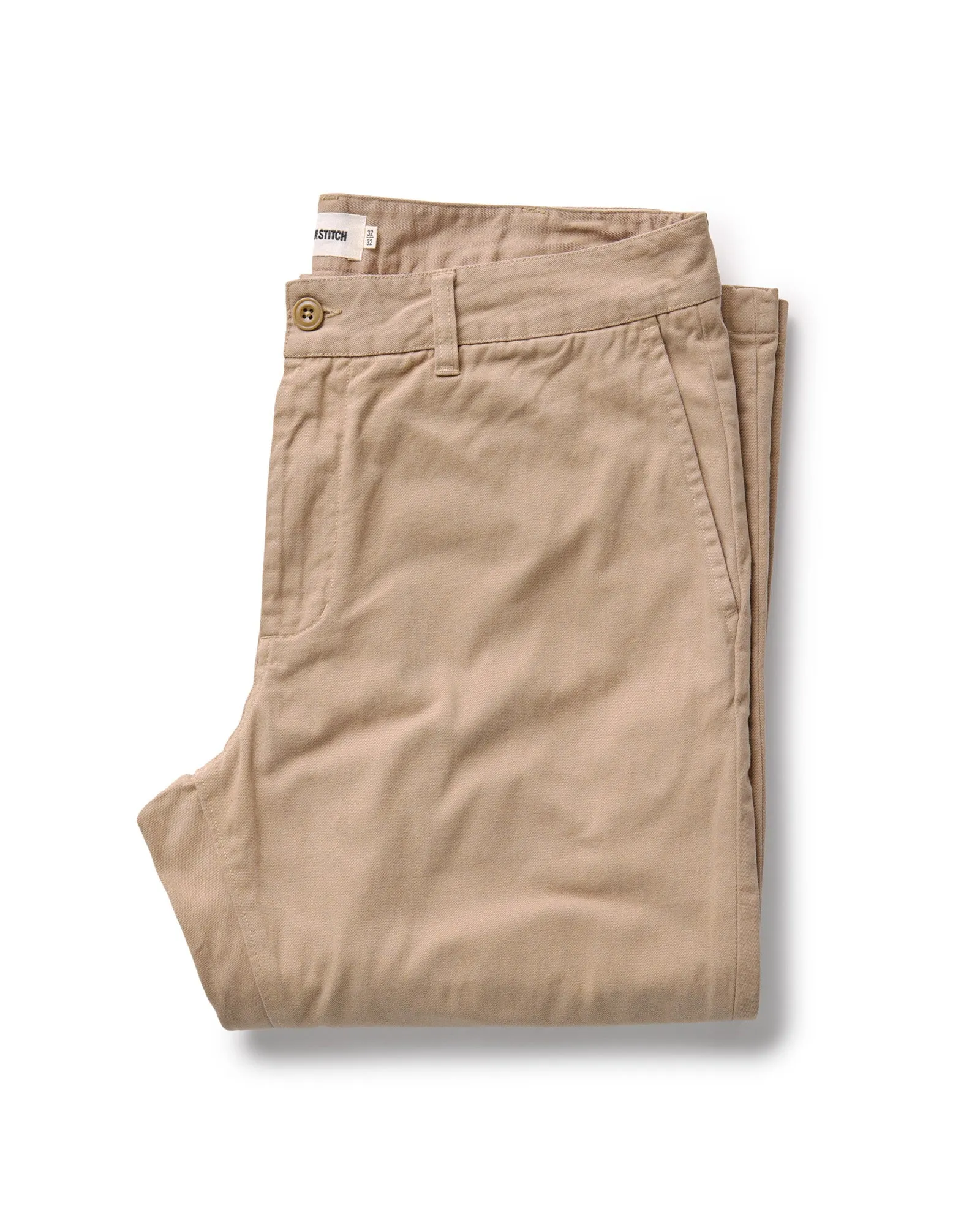 Timeless Utility Mesh Comfort The Democratic Foundation Pant in Organic Khaki