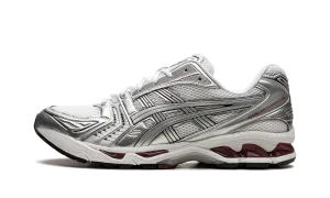 Closed Toe Track Step Gel Kayano 14 "White Pure Silver"