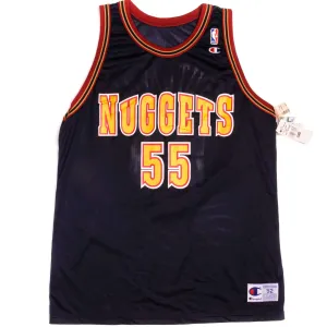 DEADSTOCK VINTAGE CHAMPION NBA NUGGETS 55 MUTOMBO 90s SIZE 2XL MADE IN USA Timeless Design