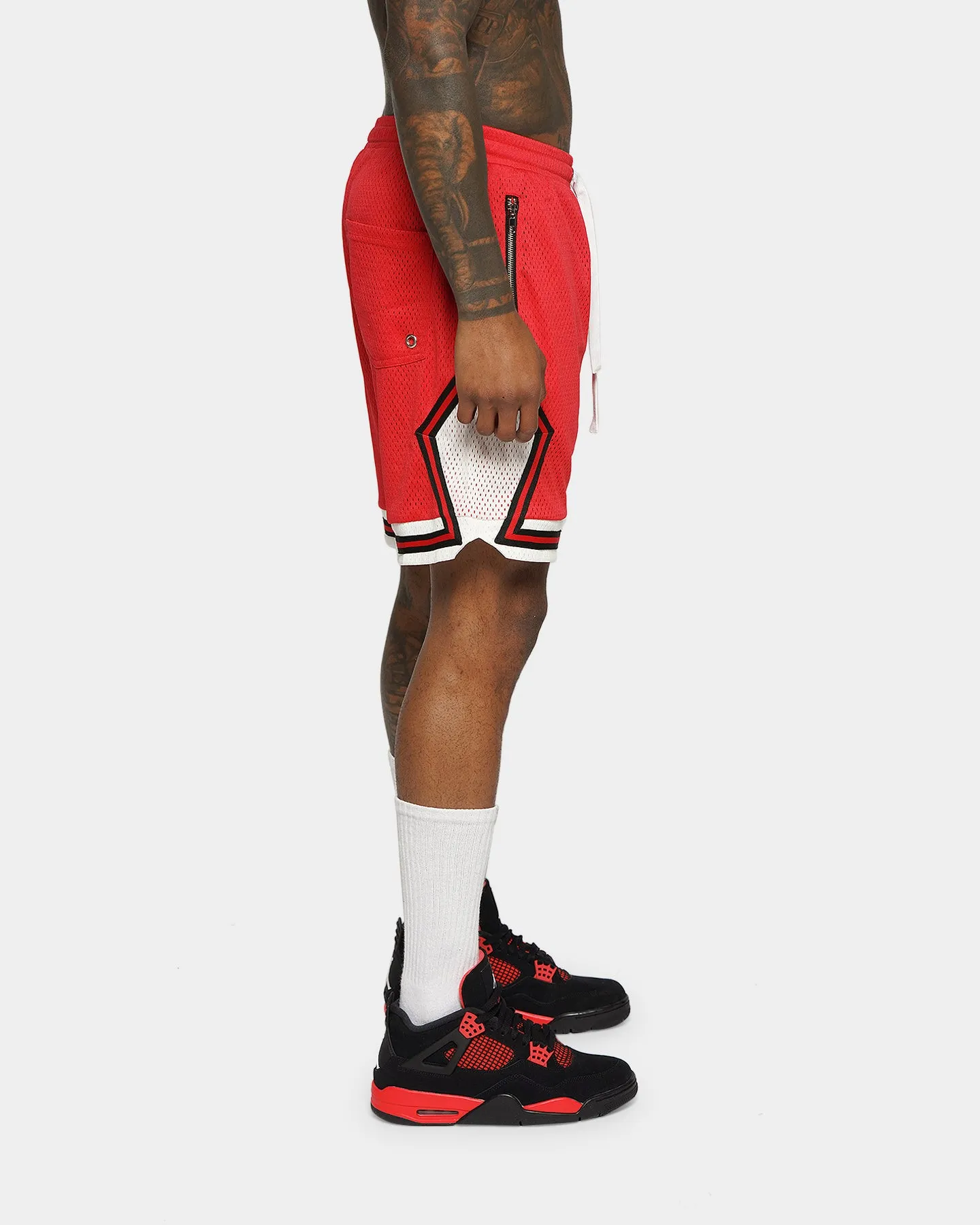 hat XXIII Auden Basketball Shorts Red