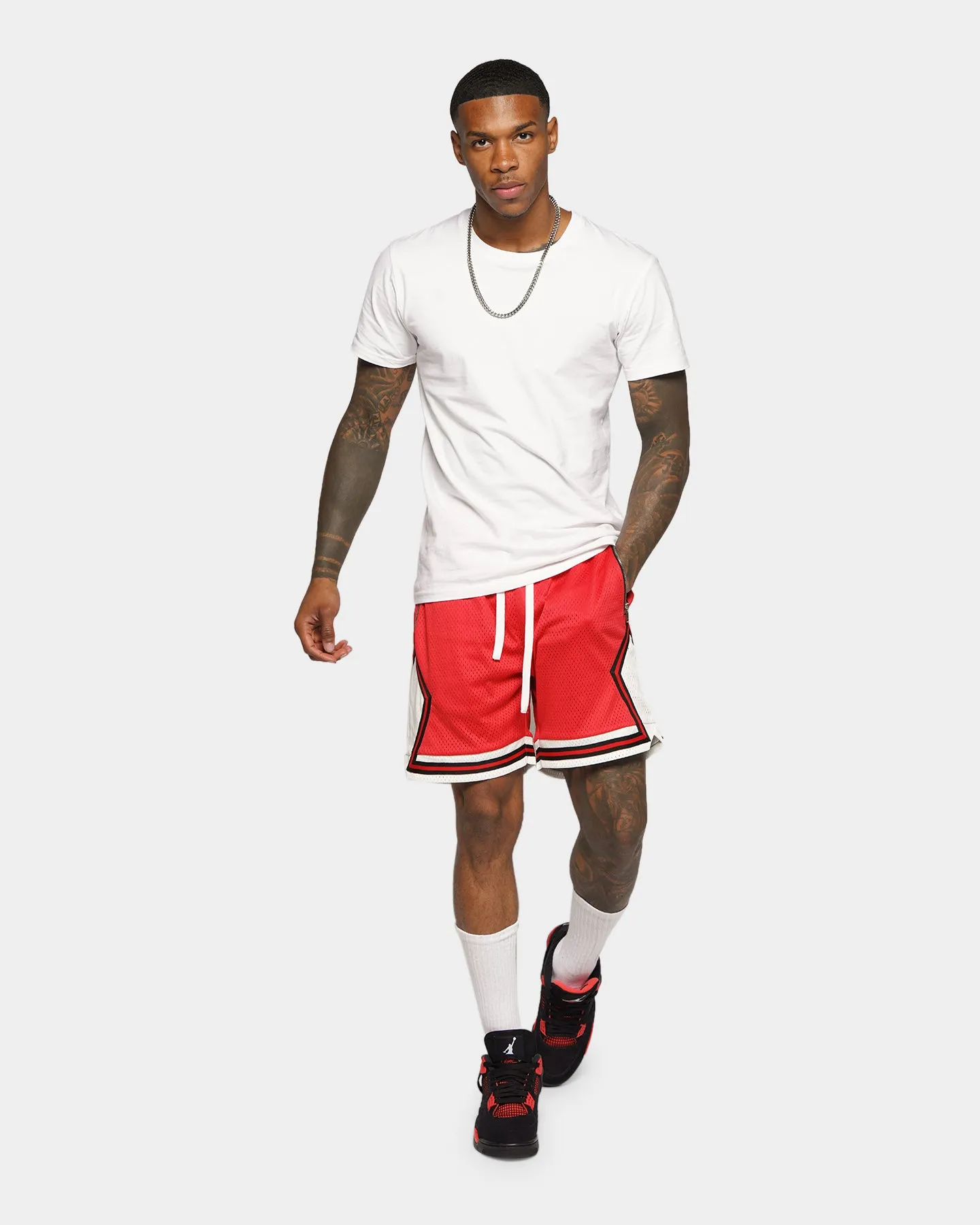 XXIII Auden Basketball Shorts Red Breezy Flex skin friendly
