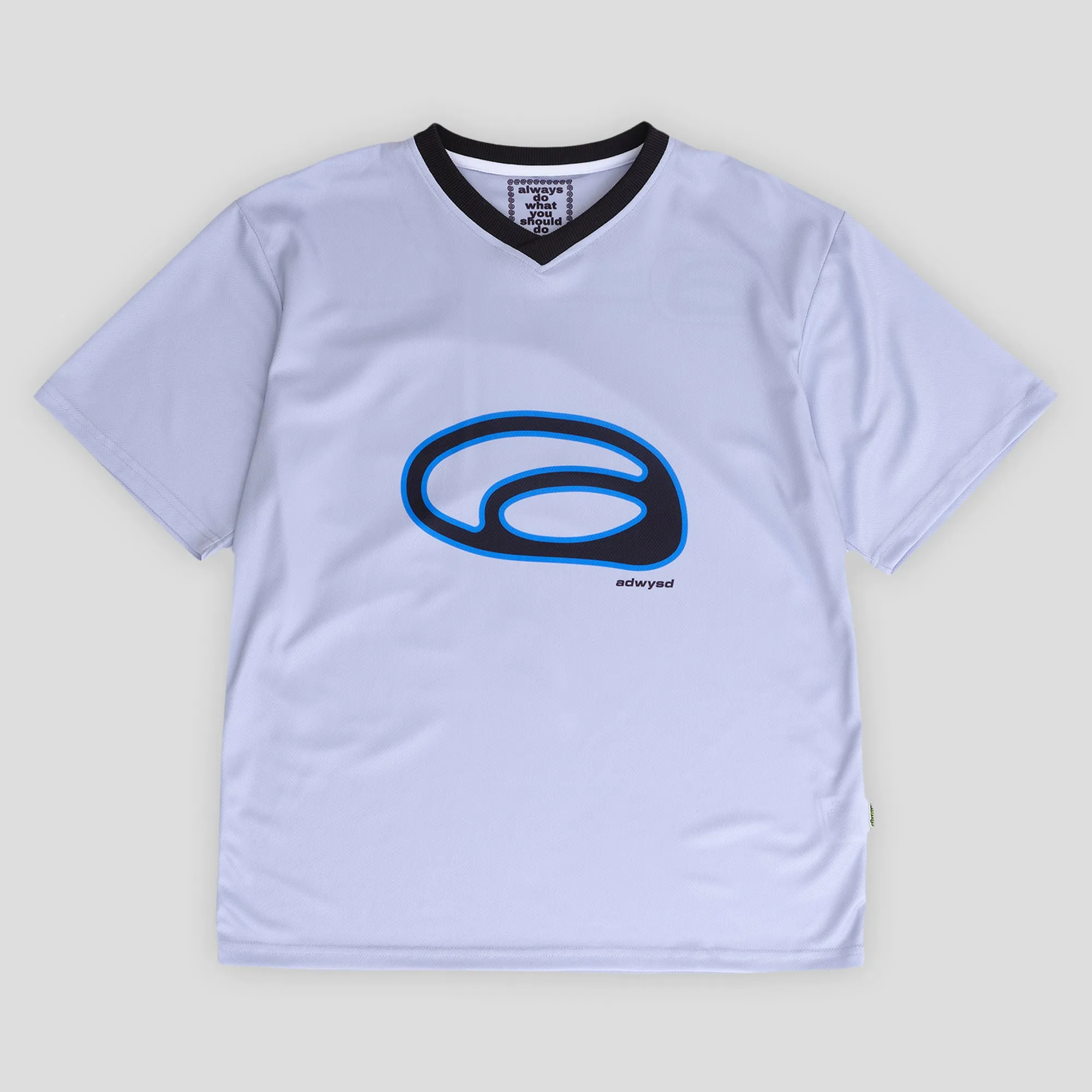 Agile Comfort Always Do What You Should Do Boarding Company Mesh Jersey - Silver