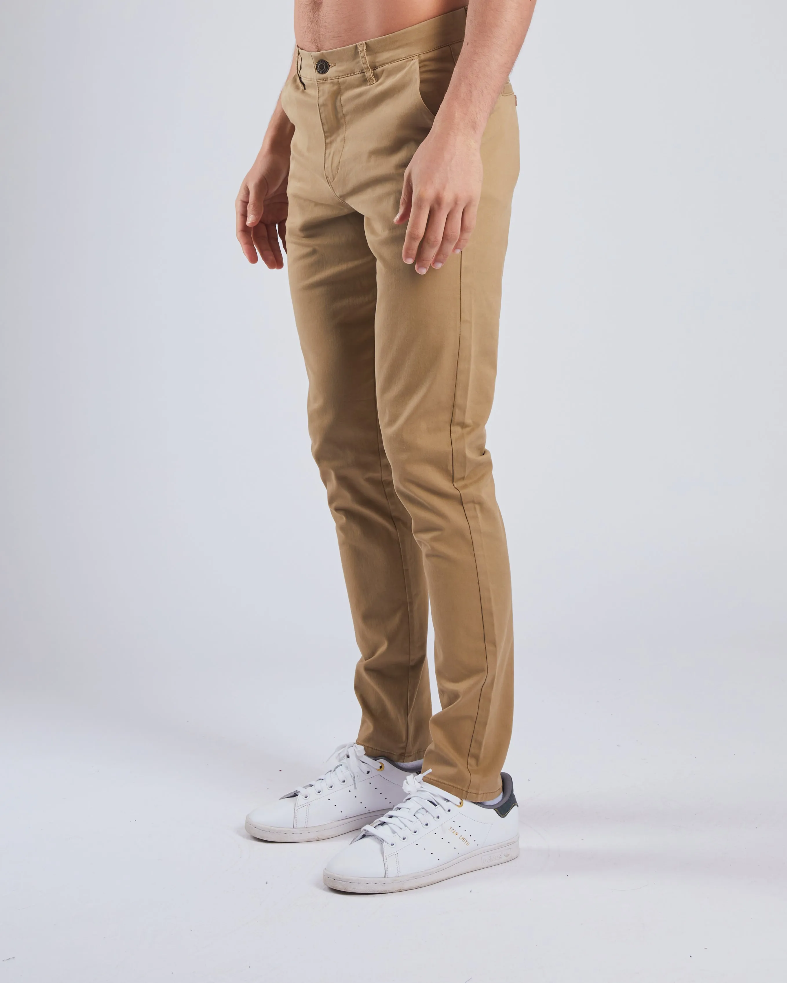 Casual Friday Classic Stylish Look Palmer Slim Chino Cuban Brown